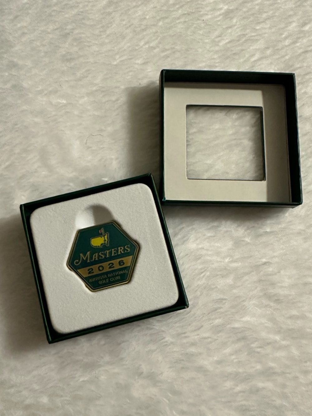 Masters 2026 Golf ball marker. Purchased at Augusta National 2026. NWT - Picture 2 of 5